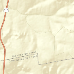 Ipiranga do Piauí Street Map