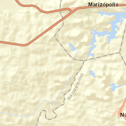 Nazarezinho Street Map