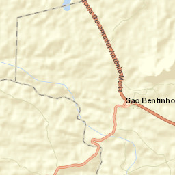 São Bentinho Street Map