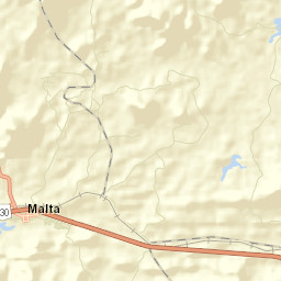 Malta Street Map
