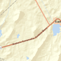 Santa Luzia Street Map