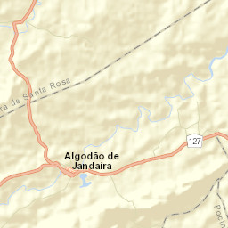 Algodão de Jandaíra Street Map