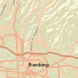 Bandung Street Map