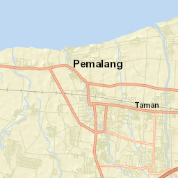 Pemalang Street Map