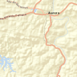 Aurora Street Map
