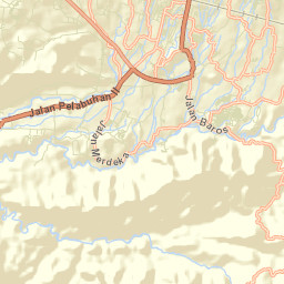 Kota Sukabumi Street Map