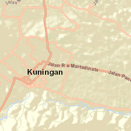 Kuningan Street Map