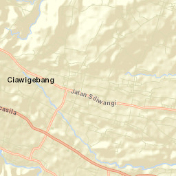 Kabupaten Kuningan Street Map