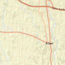 Slawi Street Map