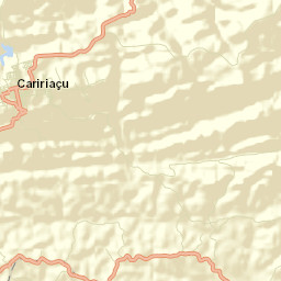 Caririaçu Street Map