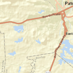 Patos Street Map