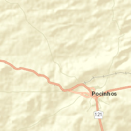 Pocinhos Street Map