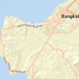 Bangkalan Street Map