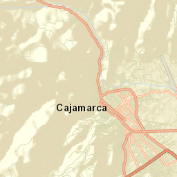 Cajamarca Street Map