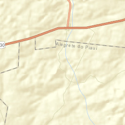 Alegrete do Piauí Street Map