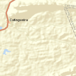 Catingueira Street Map