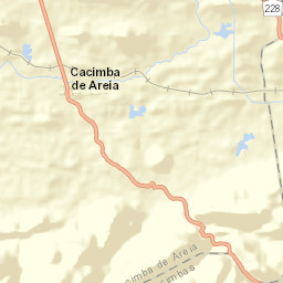 Cacimba de Areia Street Map