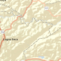 Lagoa Seca Street Map