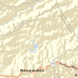 Matinhas Street Map
