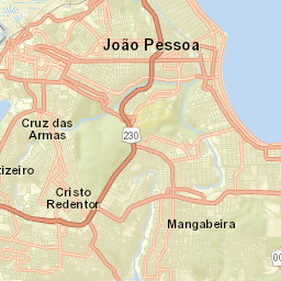 João Pessoa Street Map