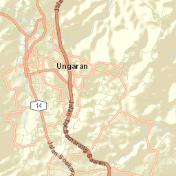 Ungaran Street Map