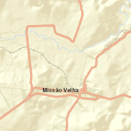Missão Velha Street Map
