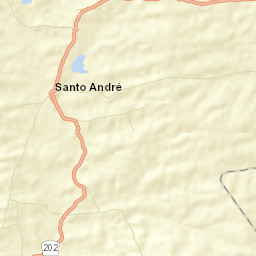 Santo André Street Map