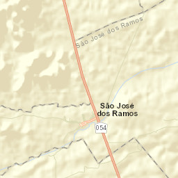 São José dos Ramos Street Map