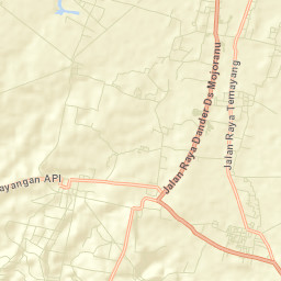 Kabupaten Bojonegoro Street Map