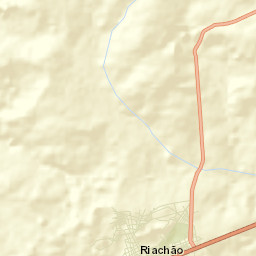 Riachão Street Map