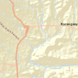Kabupaten Purbalingga Street Map