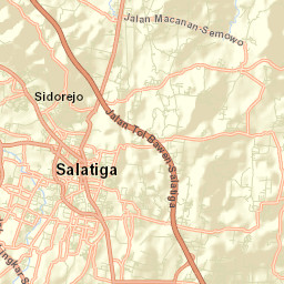 Salatiga Street Map
