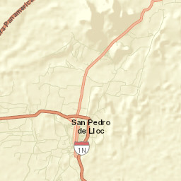 San Pedro de Lloc Street Map