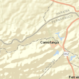 Camutanga Street Map