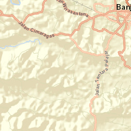 Kota Banjar Street Map