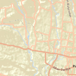 Purwokerto Street Map