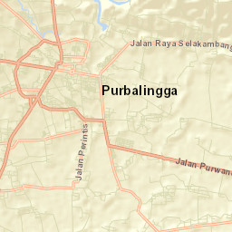 Purbalingga Street Map