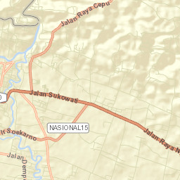 Ngawi Street Map