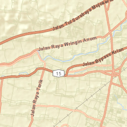 Krian Street Map
