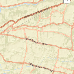 Driyorejo Street Map