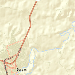 Balsas Street Map