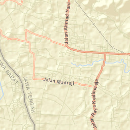 Sidareja Street Map
