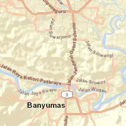 Banyumas Street Map