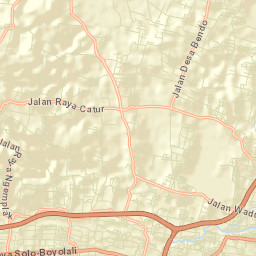 Kabupaten Boyolali Street Map