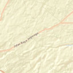 Kabupaten Ngawi Street Map