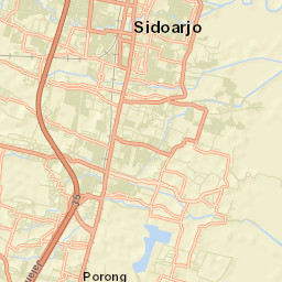 Tanggulangin Street Map