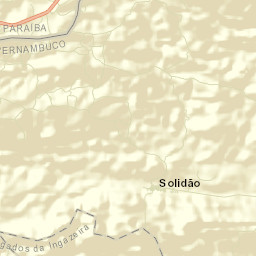Solidão Street Map