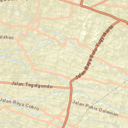Kartasura Street Map