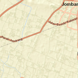 Jombang Street Map