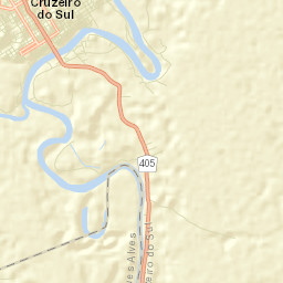 Cruzeiro do Sul Street Map